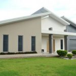 White and Black Building — Roofing Services in Winnellie, NT