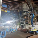 Roof Construction with Excavator — Roofing Services in Winnellie, NT